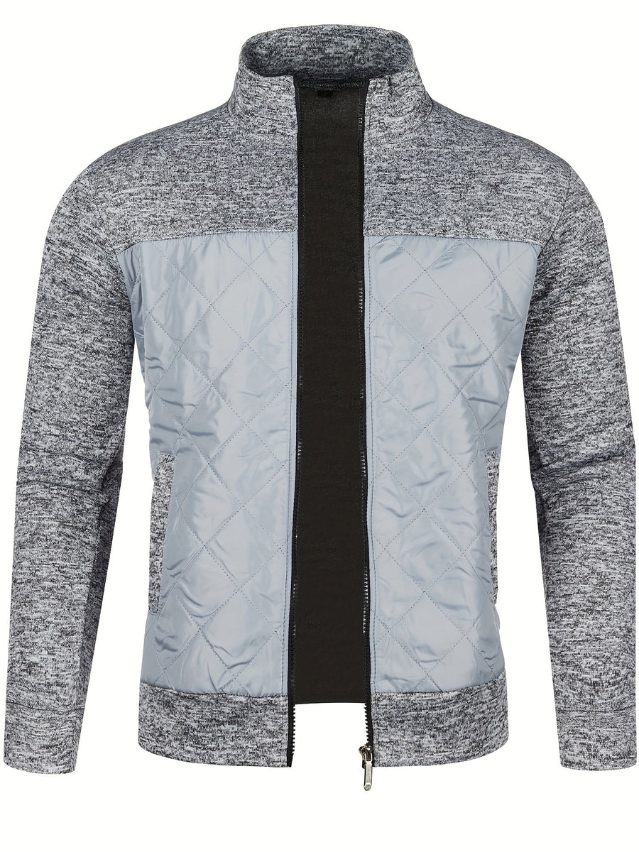 Grzegorz – Langärmelige Strickjacke Mit Reißverschluss