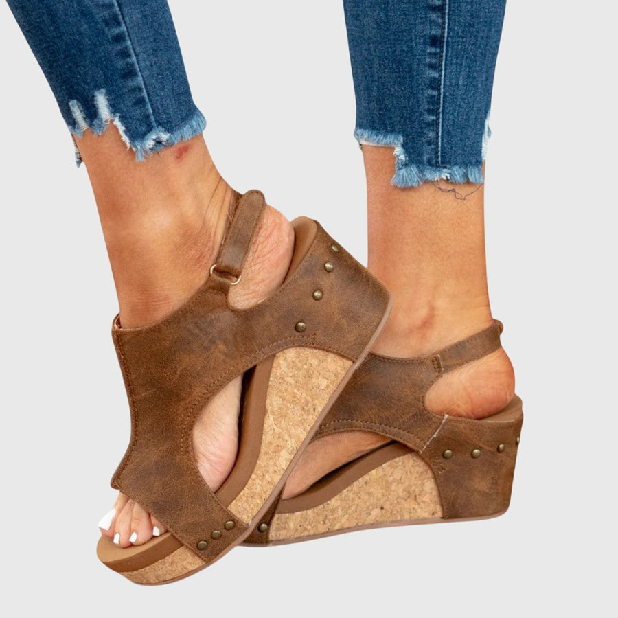 Greta | Damen Orthopädische Plattform Sandalen