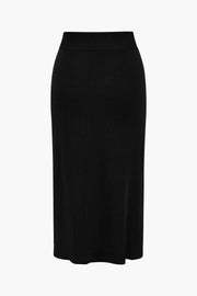 Amelie | Elegantes Strick-Set mit Peplum-Top & Bleistiftrock