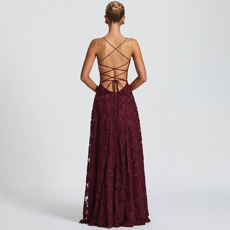 Abendkleid Blumendruck Elegant