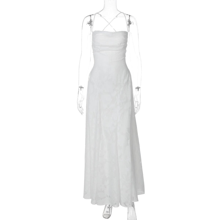 Abendkleid Blumendruck Elegant