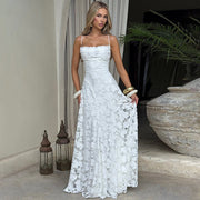 Abendkleid Blumendruck Elegant