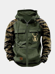 Alina | Herren-Hoodie modern mit Reißverschluss & Taschen