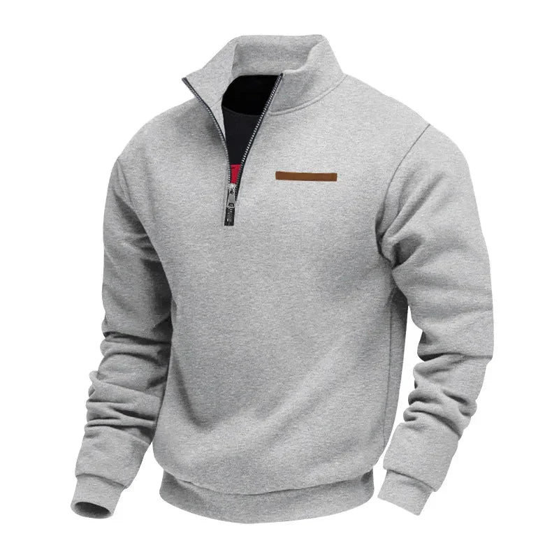 ADRIEN™ / LASSIGES FLEECE-SWEATSHIRT FUR HERREN