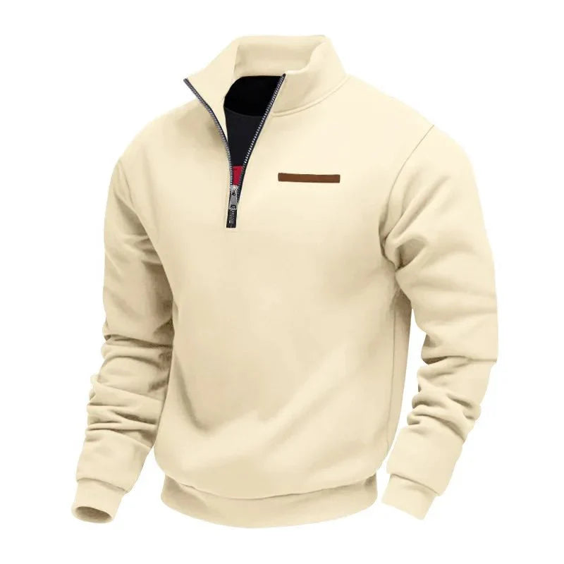 ADRIEN™ / LASSIGES FLEECE-SWEATSHIRT FUR HERREN