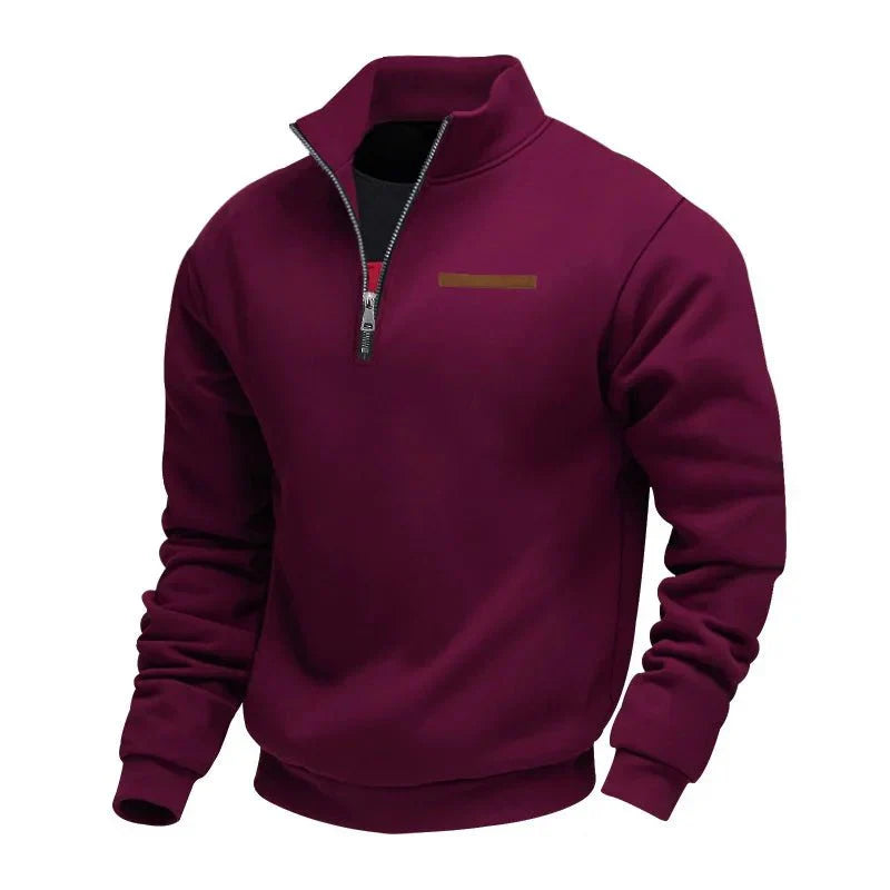ADRIEN™ / LASSIGES FLEECE-SWEATSHIRT FUR HERREN