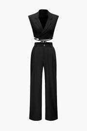 Mira | Elegantes Zweiteiler-Set mit Cropped-Top