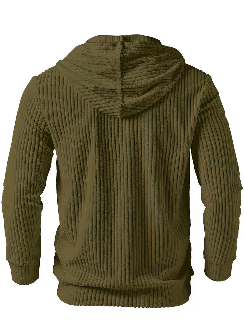 Colman – Elegantes Sweatshirt Mit Kapuze Und Struktur
