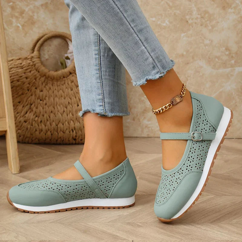 Jewell - Atmungsaktive Orthopädische Lederschuhe