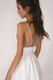 Cocktailkleid Mit V-Ausschnitt Für Damen | Midi