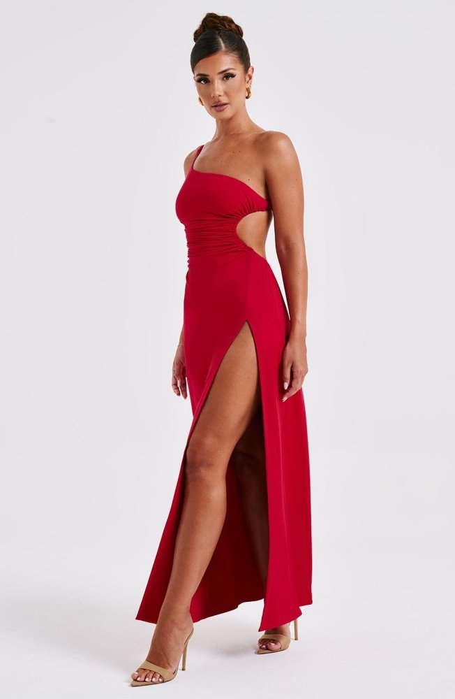 Alecia | Damen Maxikleid – Elegantes Fließendes Kleid Urlaub & Hochzeit 2026
