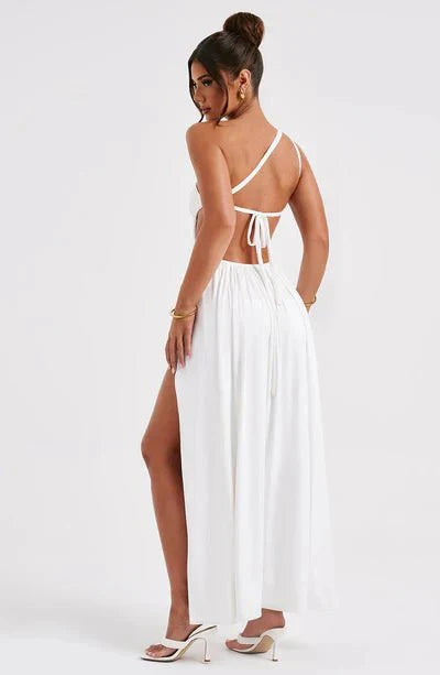 Alecia | Damen Maxikleid – Elegantes Fließendes Kleid Urlaub & Hochzeit 2026