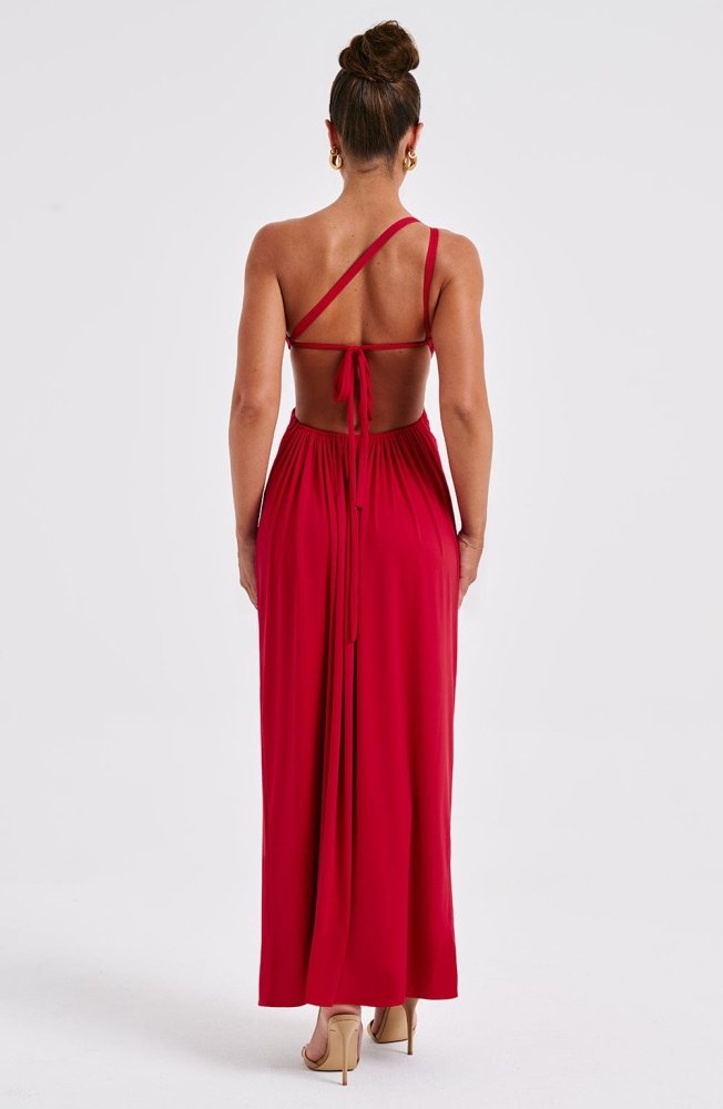 Alecia | Damen Maxikleid – Elegantes Fließendes Kleid Urlaub & Hochzeit 2026
