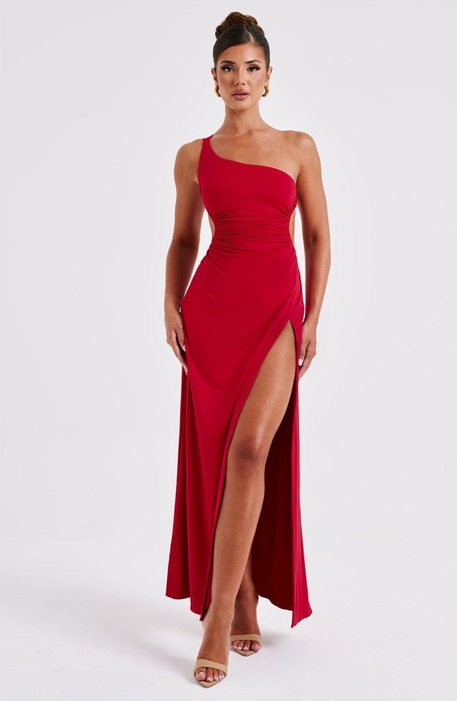 Alecia | Damen Maxikleid – Elegantes Fließendes Kleid Urlaub & Hochzeit 2026