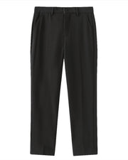 Jameson | 3-teiliges Set Kaschmir-Cardigan, hose & Wildleder-Boots