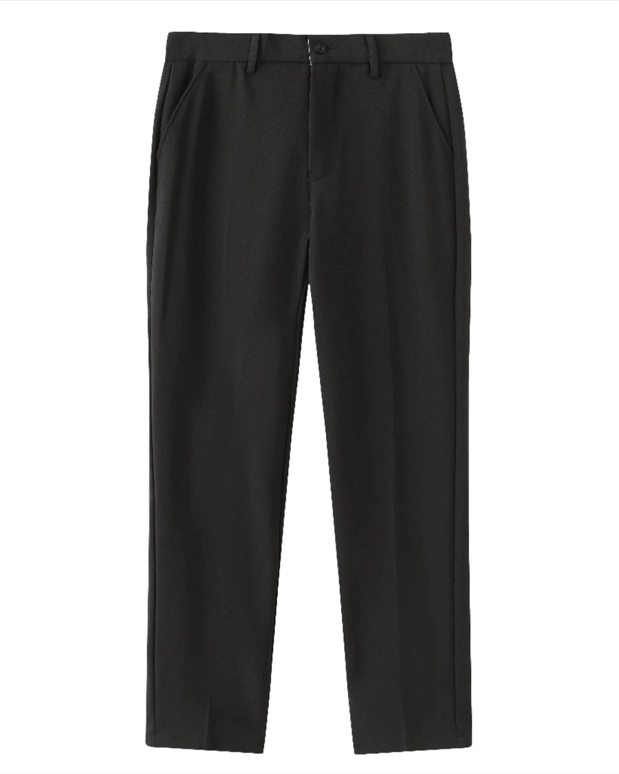 Jameson | 3-teiliges Set Kaschmir-Cardigan, hose & Wildleder-Boots
