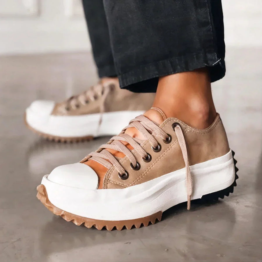 Dorothy – Modische Damen Plateau-Sneaker