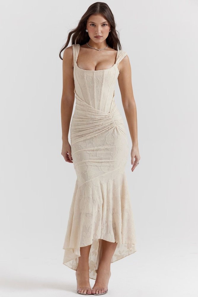Amira | Damen Maxikleid – Elegantes Fließendes Kleid Hochzeit & Sommerurlaub 2026