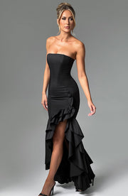 Vasileia - Schulterfreies Maxikleid