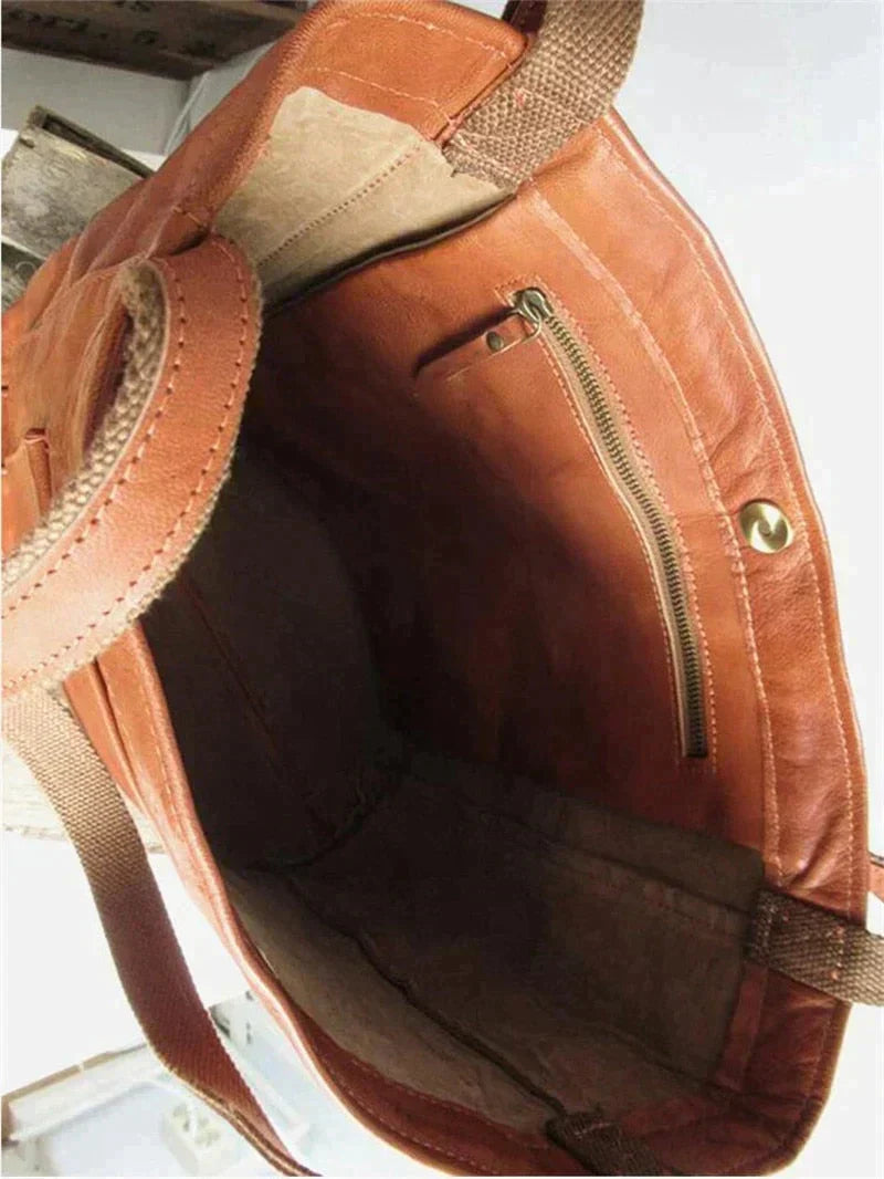 Hochwertige vegane Ledertasche für jeden Tag