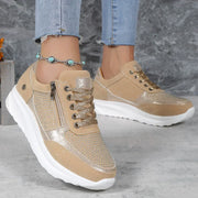 Felicia | Damen Schnür Plattform Sneaker