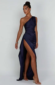 Abendkleid Mit Schlitz Und Rückenausschnitt | Maxi