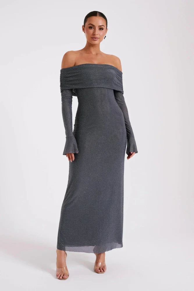 Astella | Damen Paillettenkleid – Glitzerndes Party Kleid Silvester & Abend 2026