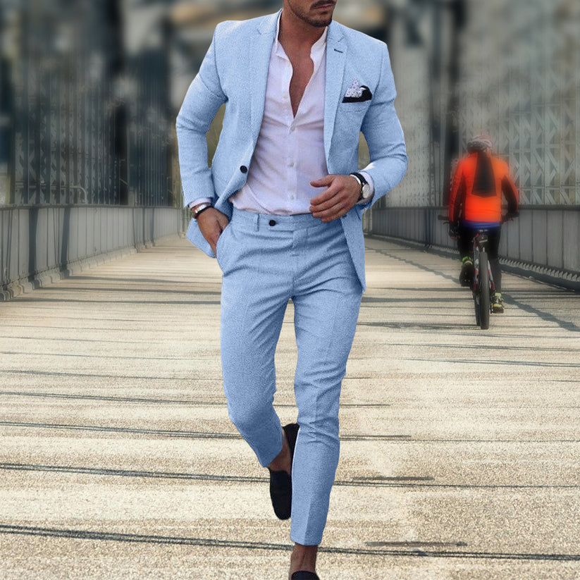 ROLF - SET BLAZER UND SCHMALE HOSE