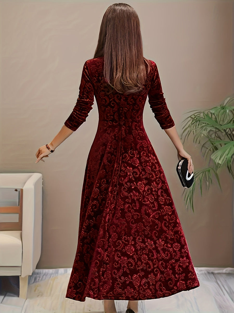 Marlene | Samtkleid Damen elegant & stylisch für Urlaub