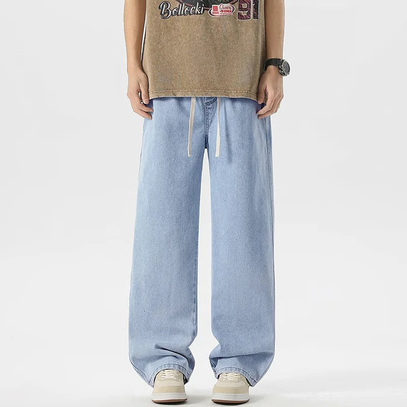 Michael | Herren Frühlings Jeans mit entspannter Passform und weitem Bein