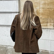 Britta | Eleganter Wildlederblazer für jeden Anlass