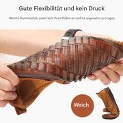 ALEX / ATMUNGSAKTIVE, RUTSCHFESTE LEDERSNEAKER FÜR HERREN
