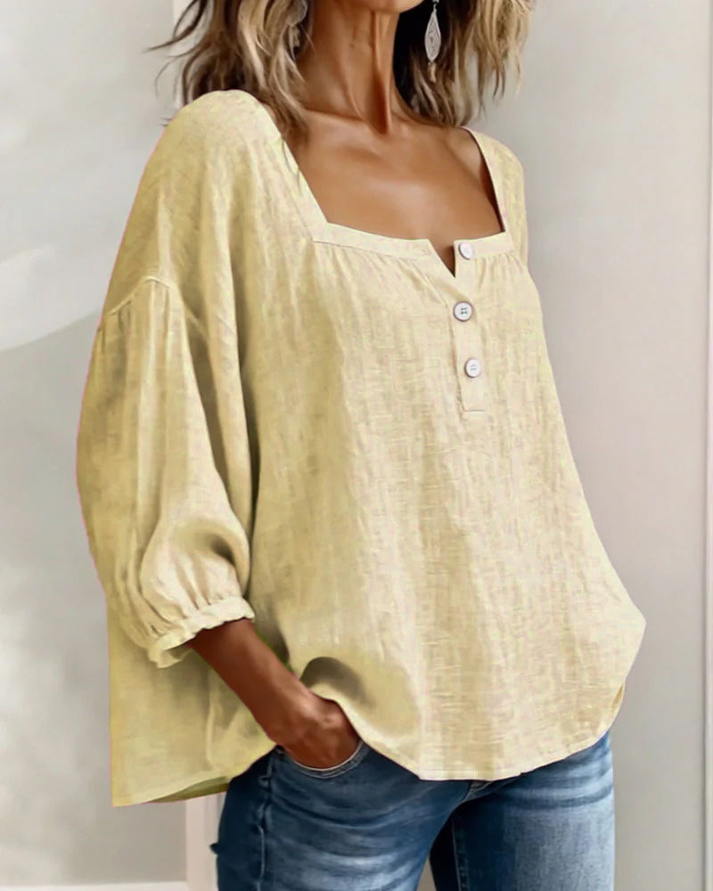 Karla | Stilvolle Damenbluse im Casual Look