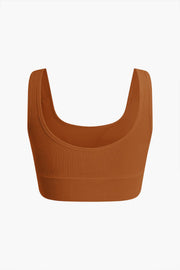 Elaine | Nahtloses Sport-Set mit Crop-Top & Yoga-Shorts