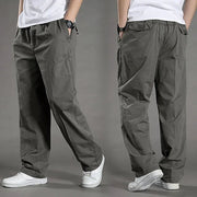 Adam – cargohose mit elastischem bund