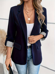 Galiah - Eleganter Zweireiher Blazer Mit Reverskragen