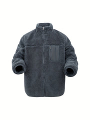 Heidi-Mode | Hoher Hals Winter Teddyjacke