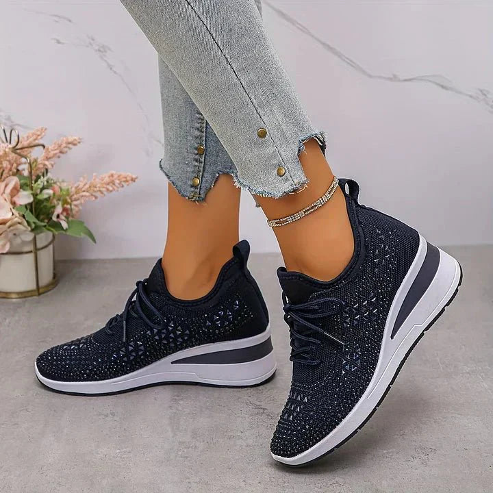 Sophie | Damen-Sneaker funkelnd & stylisch modern