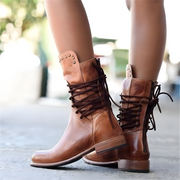 Solvia Elegante Komfort-Stiefel | Braun