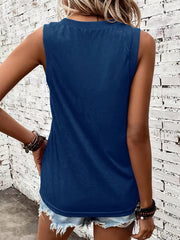 Heidi-Mode | Damen Sommer Leinen Top