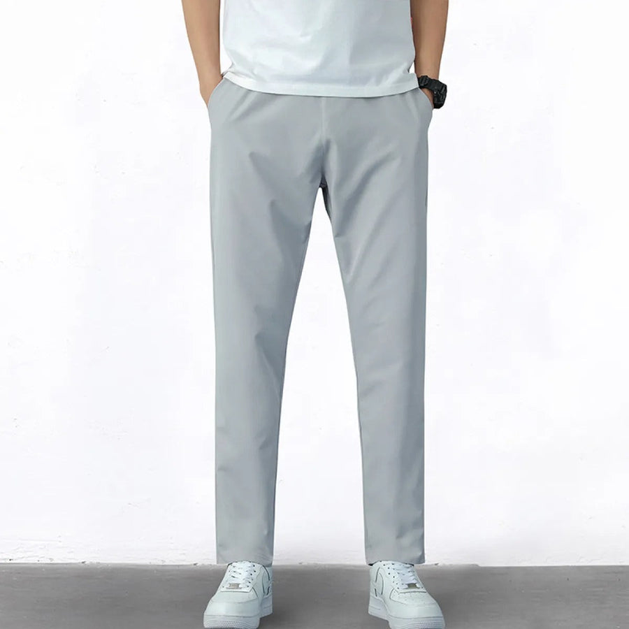 Slim Fit Stretch-Gewebehose für Herren - Elias