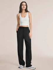 Hoch Taillierte Hose Für Damen | Modern