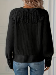 Nasia – Eleganter Langarmpullover