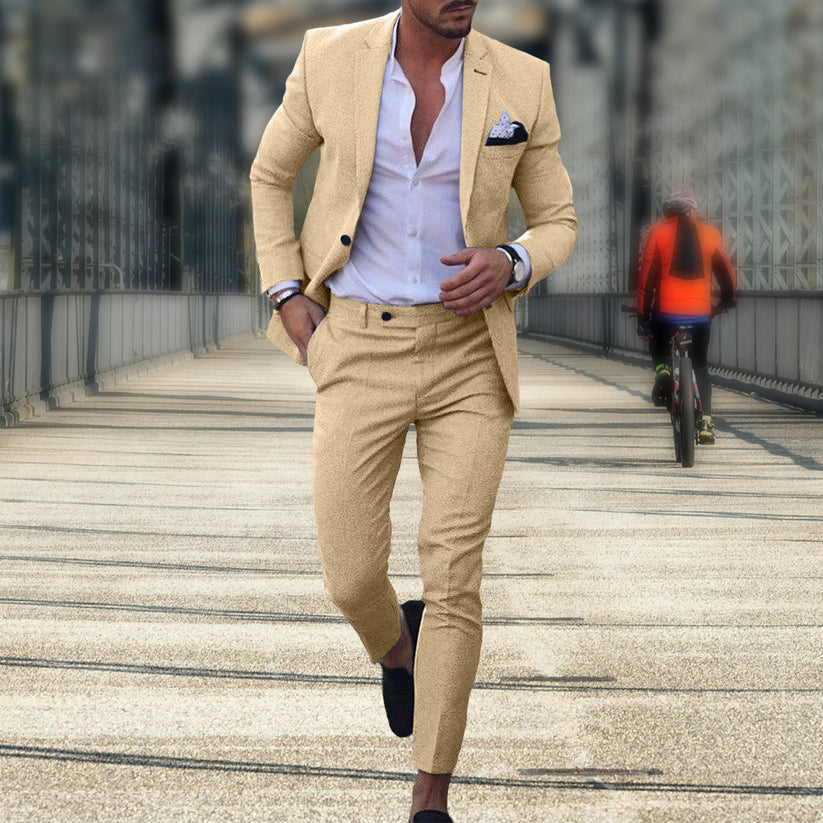 ROLF - SET BLAZER UND SCHMALE HOSE