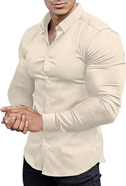 Gideon - Slim-Fit Herrenhemd für Frühling 2025