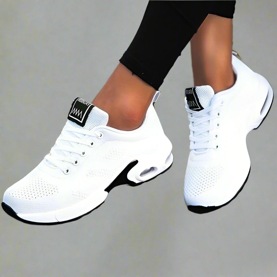 Damen Sportliche Schuhe mit atmungsaktivem Strick-Obermaterial