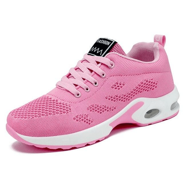 Damen Sportliche Schuhe mit atmungsaktivem Strick-Obermaterial