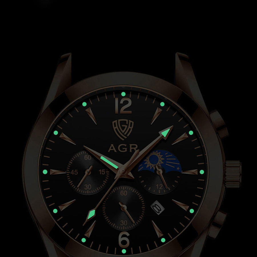 Zeitlose Luxus-Armbanduhr