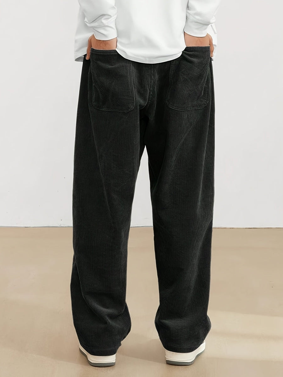 Herren-Cordhose mit weitem Schnitt