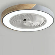 BreezeGlow | Skandinavische LED-Deckenleuchte mit integriertem Ventilator